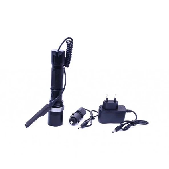 pilelistore Bisiklet Feneri Şarjlı Pilli Wt-040 - Resim 2