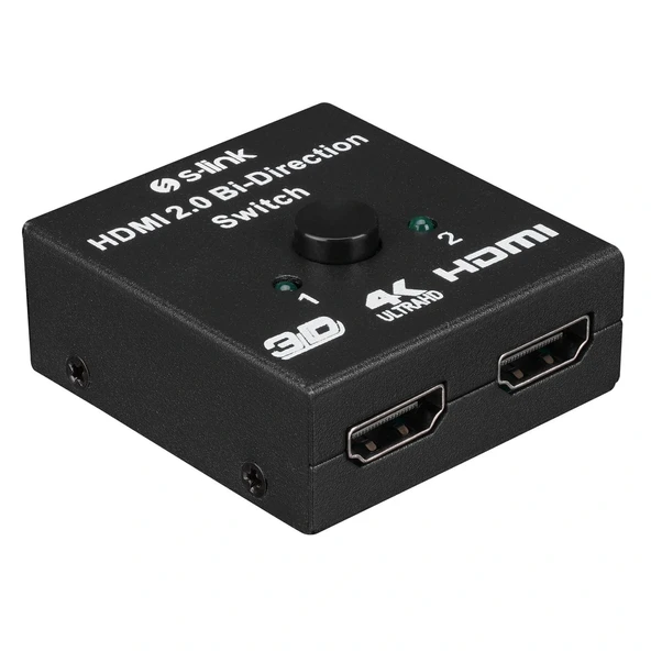 S-link Sl-lu613  2'li Hdmı 2 Yönlü Çoklayıcı - 1