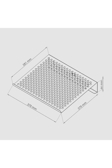 Cle Metal Laptop / Notebook Yükseltici Stand - Beyaz - 4