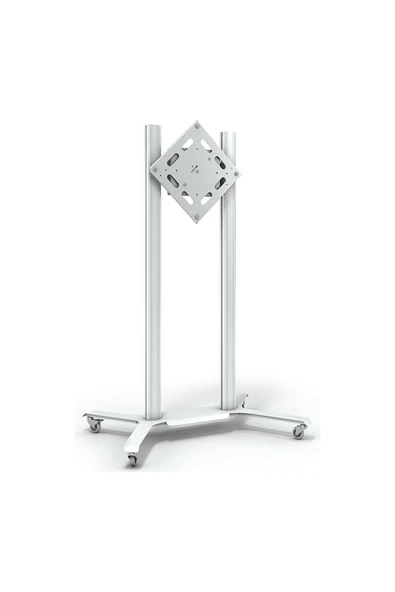 Cletech Tekerlekli Döner TV / Monitör / Akıllı Tahta Standı Sehpası 55"-75" Flip - 4