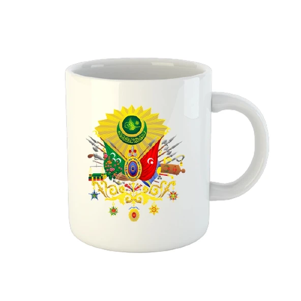 pilelistore Osmanlı Armalı Kupa Bardak