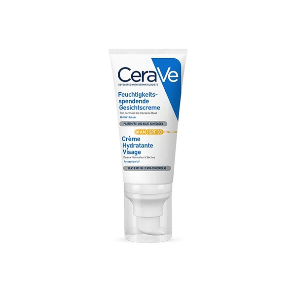 Cerave Normal & Kuruya Dönük Ciltler İçin SPF30 Yüz Kremi 52 ml ürün görseli 1