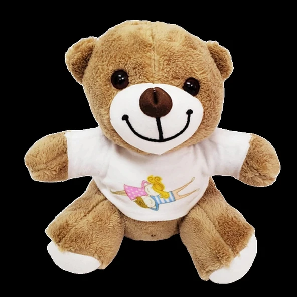 pilelistore Sevimli Tişörtlü Peluş Ayicik