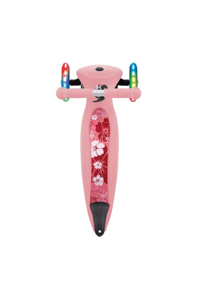Junior Fantasy Katlanabilir Işıklı Scooter - Pastel Pembe - 9
