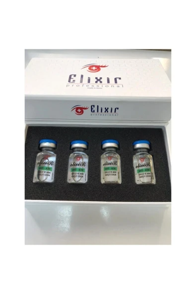 Elixir Anti Acne Sivilce Akne Karşıtı Serum 10 ml X 4 = 40 ml - 1
