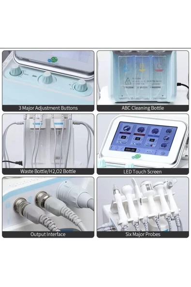 Estetisyen Dünyası Hydra Facial Amerikan Cilt Bakım Cihazı 6 - Resim 2