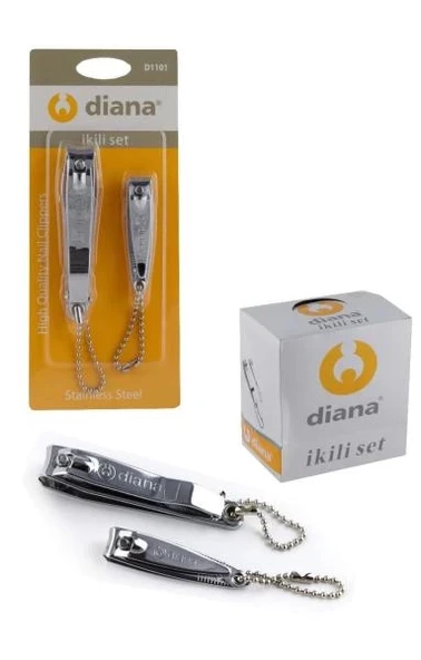 pilelistore Diana Tırnak Makası Seti 2 Li