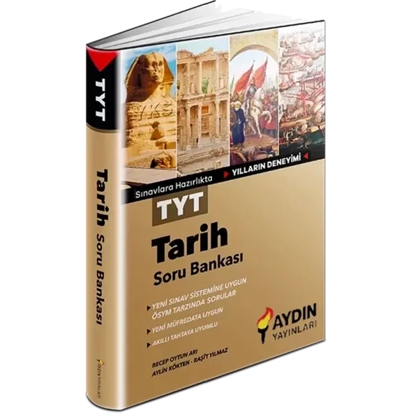 AYDIN YAYINLARI TYT Tarih Soru Bankası ürün görseli