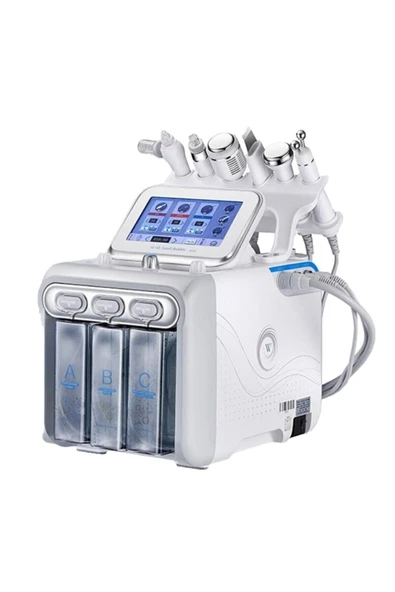 Prime Hydra Facial Bubbles New Face Cilt Bakımı H2 O2 Multı Polar - Resim 3