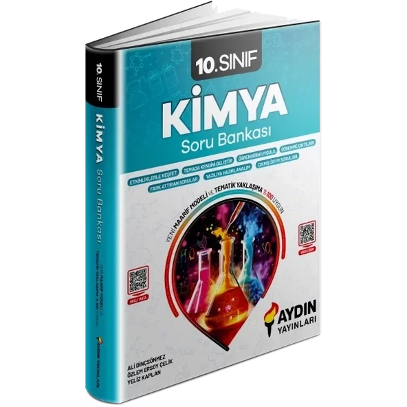 AYDIN YAYINLARI 10. Sınıf Kimya Konu Özetli Soru Bankası ürün görseli