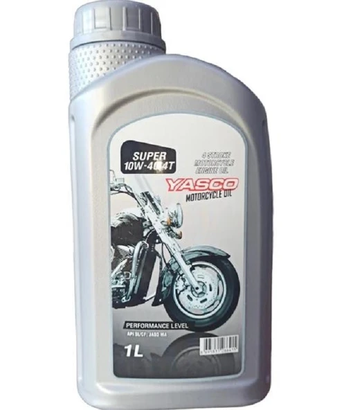 Yasco Super 10W-40 4T 1 lt Motosiklet Yağı ürün görseli