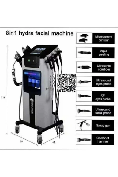 hydrafacial AHM MEDİCAL HYDRAFACİAL 9+1 Cilt Bakım Cihazı - 2