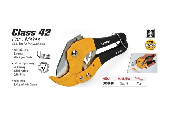 Sgs 1010 Class42 Boru Makası SGS1010 ürün görseli
