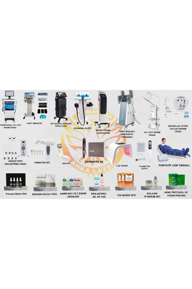 anka lazer VIP SALON KURULUM PAKETİ ürün görseli 1