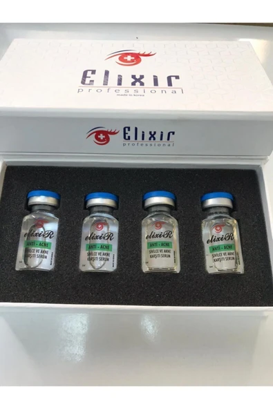 Elixir Anti Acne Sivilce Akne Karşıtı Serum Kutu 4 X 10 ml - 1