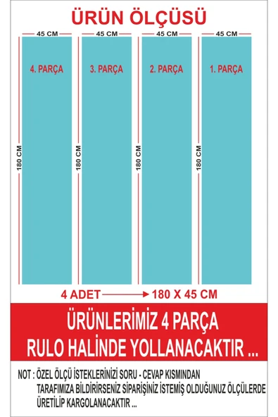 RENKLİ HOBBY Banyo Duşakabin Kaplama Folyo Sticker - Duşakabin Giydirme - Kendinden Yapışkanlı - 2