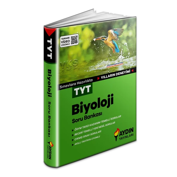 AYDIN YAYINLARI TYT Biyoloji Soru Bankası ürün görseli