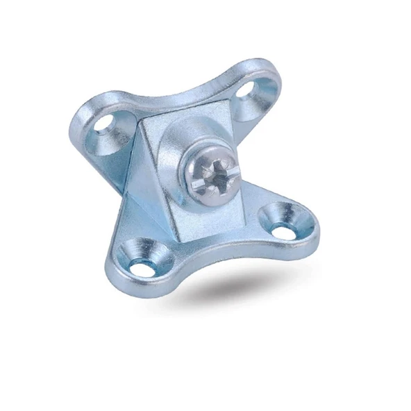 Açılı T Bağlantı Çektirme Zamak Çinko Köşe Birleştirme Kelebek (25 Adet) - Resim 3