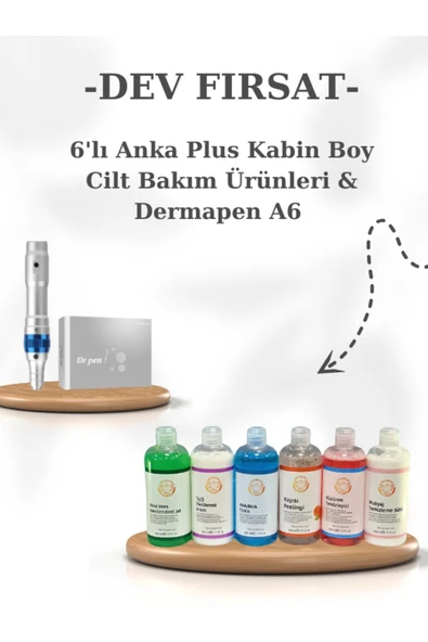 anka lazer Anka Plus Kabin Boy(500ML) Cilt Bakım Ürünleri & Dermapen A6 - 1