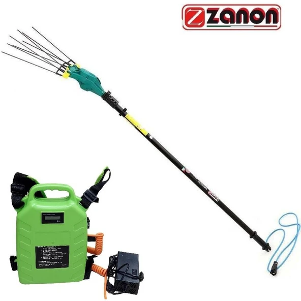 Zanon Falcon Sırt Bataryalı Teleskopik Zeytin Hasat Makinesi ürün görseli