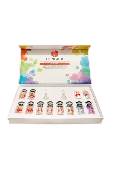 MI YOUNG Bb glow Seti YÜKSEK KALİTE Kalıcı Kapatıcılık Kalıcı Fondöten 6,8x12ml ürün görseli