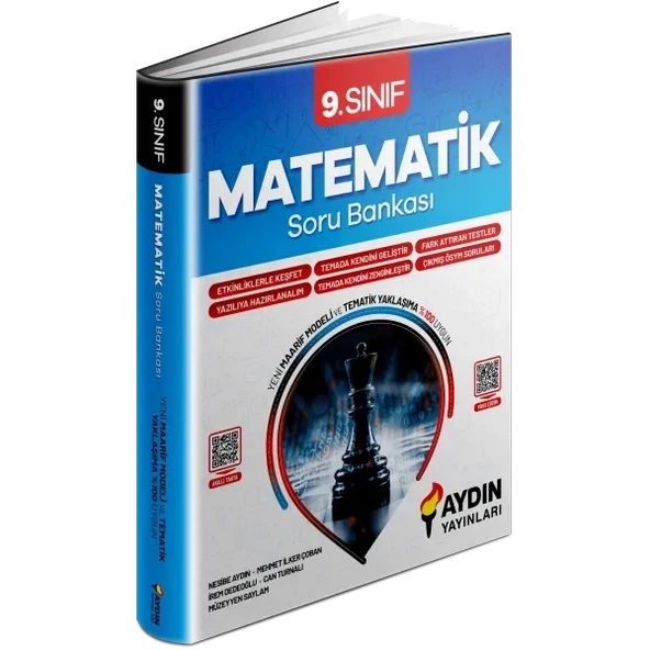 AYDIN YAYINLARI 9. Sınıf Matematik Soru Bankası ürün görseli