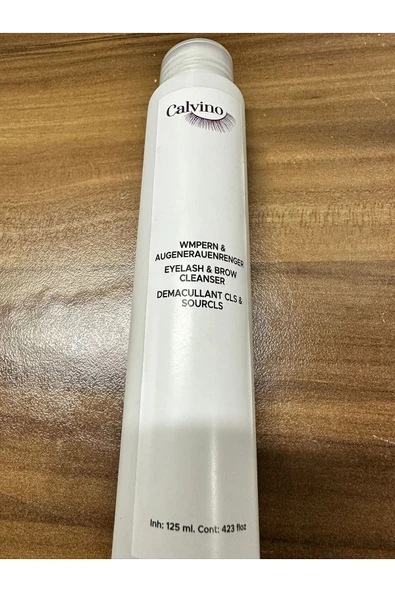 Calvino Kaş Kirpik Temizleme Serumu Kremi Vitamini Solusyonu - 1