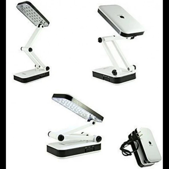 pilelistore Polizei P-088 Sarjlı Robot Led Masa Lambası - 3