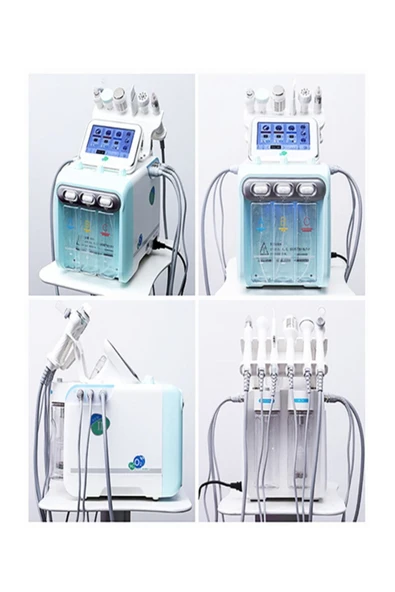 medcogrup Hydrafacial Full Fonksiyon Aquapeeling Terapi Maskeli Yeşil Versiyon Cilt Bakım Cihazı - Resim 5