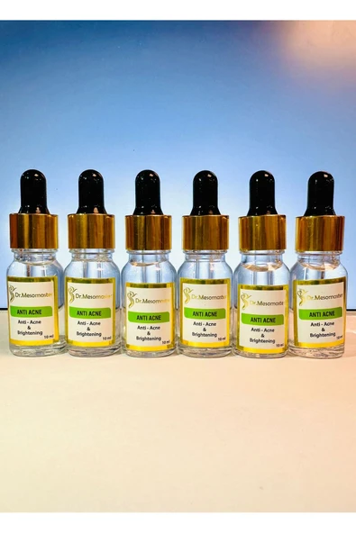 DR MESOMASTER ANTİ ACNE Prenses Bakım Cilt Serumları Dermapen,lifting,radyofrekans,mezoterapi cihazlarıyla uyumlu - Resim 2