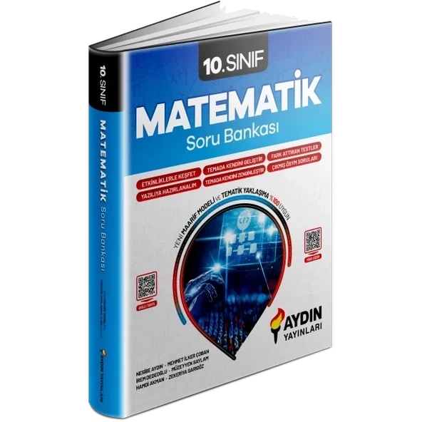 AYDIN YAYINLARI 10. Sınıf Matematik Soru Bankası ürün görseli