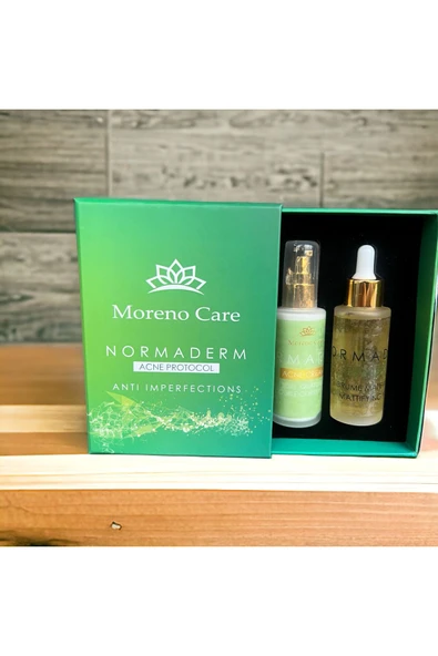 Moreno Care anka lazer moreno care sivilce ve akne protocol serum ve akne kremi tam profesyonel ithal ürün görseli 1