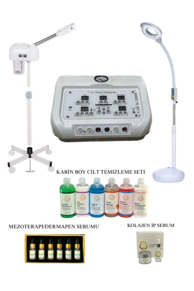anka lazer 7+1 CİLT BAKIM SETİ + BUHAR+ CİLT BAKIM SETİ - 1