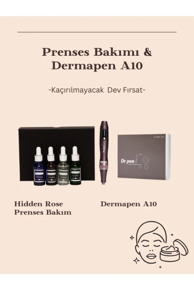 anka lazer Prenses Bakım Cilt Bakım Seti ve Dermapen A10 ürün görseli