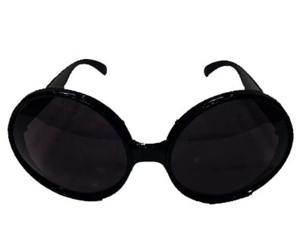 pilelistore 80 li Yıllar Siyah Renk Nostalji Yeşilçam Parti Gözlüğü