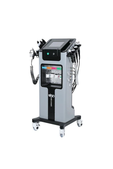 Hydro facial Büyük Boy 9+1 Hydrafacial Büyük Çelik Motorlu Hydra Facial Cihazı - Resim 2