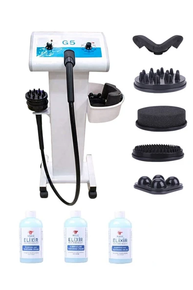 anka lazer G5 Yeni Model Bölgesel ve Selülit Masaj Aleti 1950 Devir ve 3 Adet Masaj Jeli ürün görseli