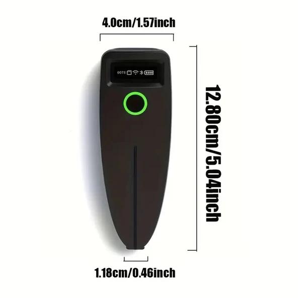 Refox W7 1100mAh 1D 2D QR Bluetooth Wireless Barkod Okuyucu - 2
