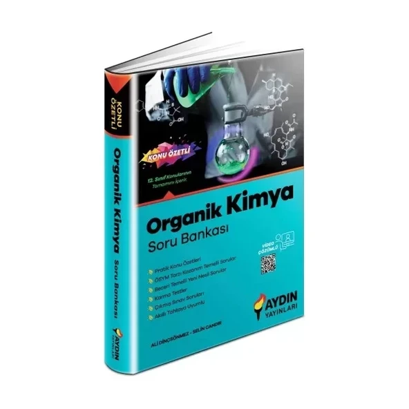 AYDIN YAYINLARI Organik Kimya Konu Özetli Soru Bankası ürün görseli
