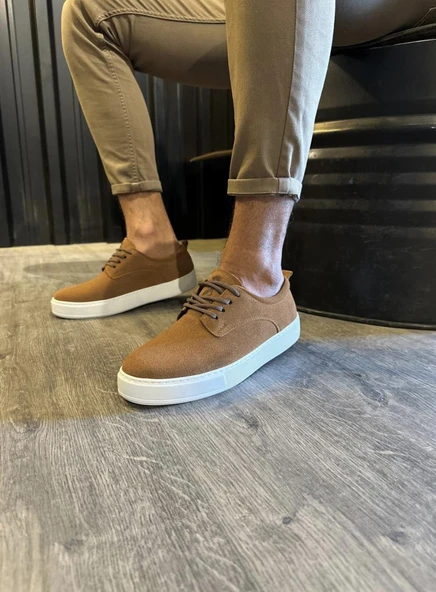 Knack Günlük Ayakkabı 077 Taba Süet