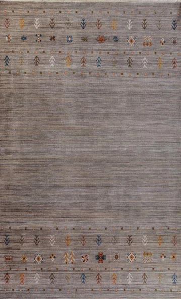 Gabardin Halı 7/24 Serisi 1127 Gri Salon Oturma Yatak Odası Halısı ürün görseli 1