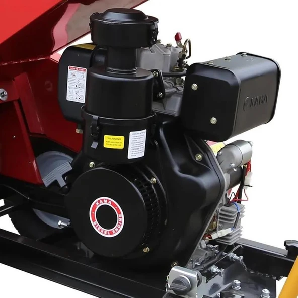 Gardenpro MC100D Profesyonel Dizel Dal Öğütme Makinası 15 Hp - Resim 5