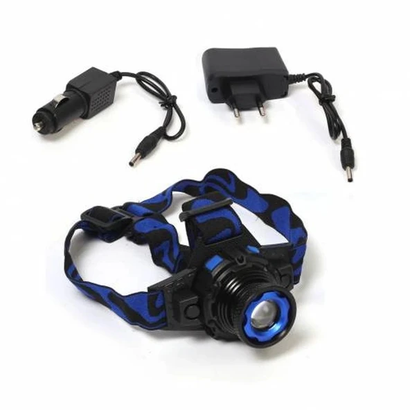 pilelistore F.B.I F-323 Q5 LED Lityum Polimer Su Geçirmez Şarjlı Kafa Feneri - 3