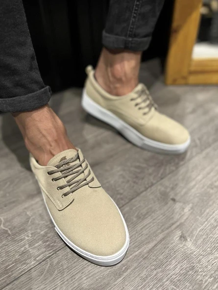 Knack Günlük Ayakkabı 077 Vizon Süet - 2