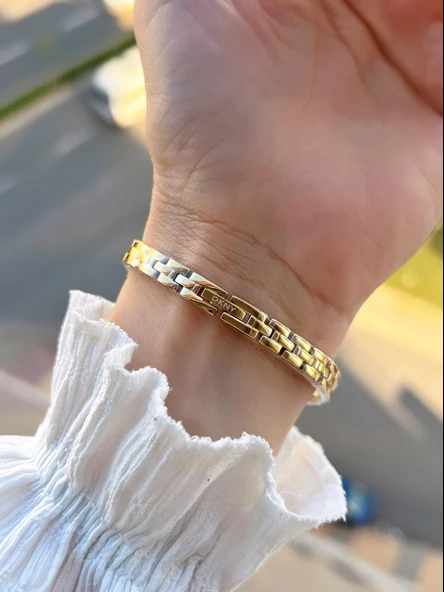 DKNY Çelik Kasa Ve Kordon 5 Atm Suya Dayanıklı 2 Yıl Garantili Kadın Kol Saati DKNY.0065.2 - Resim 4