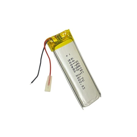 601752 3.7V 500 MAh Li-Polymer Pil Devreli/1.5A (7474) ürün görseli