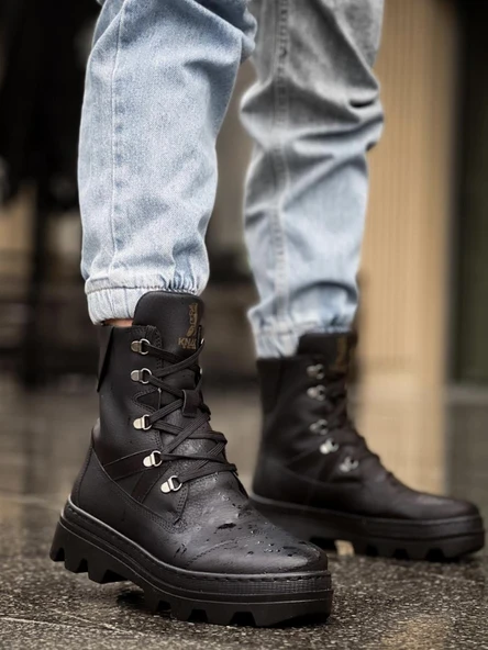 Knack Erkek Spor Bot B14 Siyah (Siyah Taban) ürün görseli