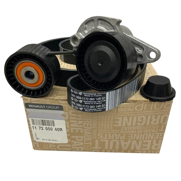 Alternatör V Kayış Gergi Rulman Kiti Renault Megane 4 Talisman 1.6 Dci 117205040R MAİS ürün görseli