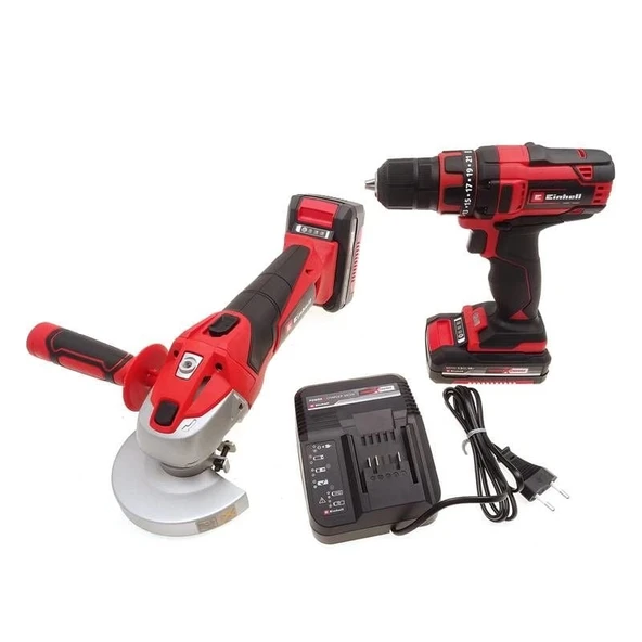 Einhell TC-TK 18 Li Akülü Matkap ve Avuç Taşlama Seti - Resim 6