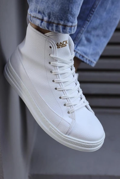 Knack Yüksek Taban Ayakkabı C-030 Beyaz - 2